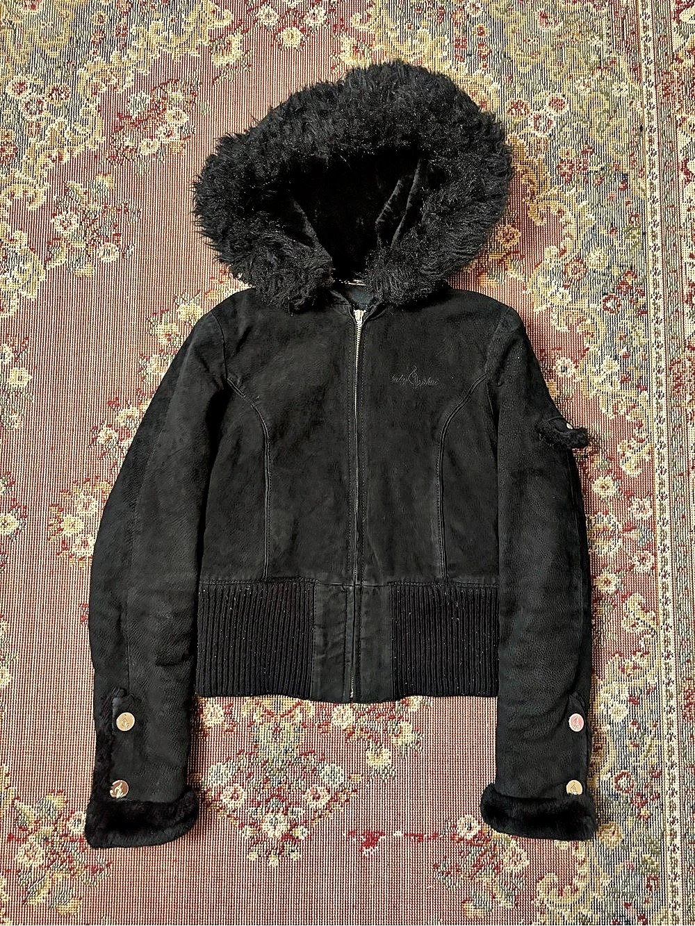 Y2K Vintage Baby Phat Woman Winter Fur Jacket